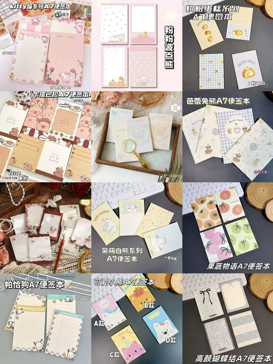 A001  Blind Match Note Pads Game